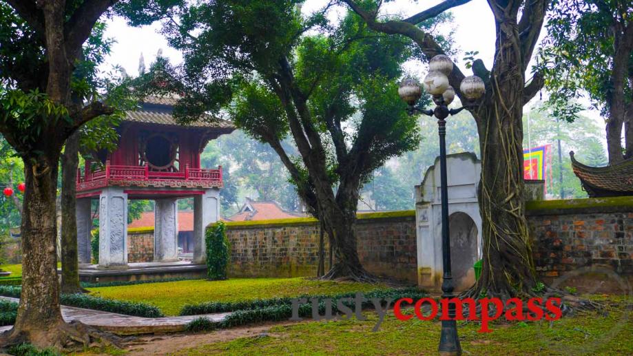 60 years later in 1070, Hanoi's first university, dedicated to...