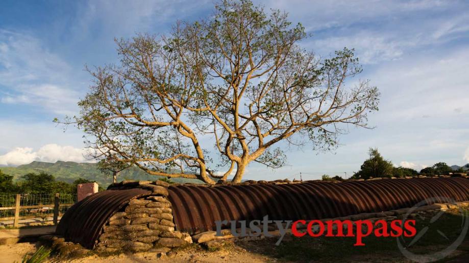 The Dien Bien Phu bunker from which the French commander...