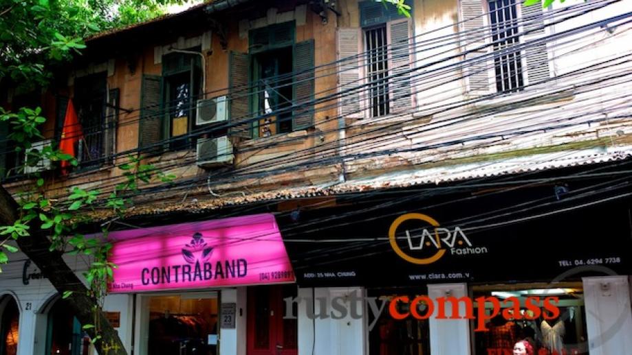 This is where some of Hanoi's coolest boutiques are located...