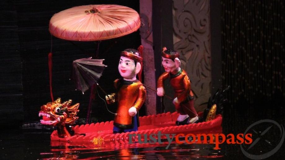 Water puppets, Hanoi
