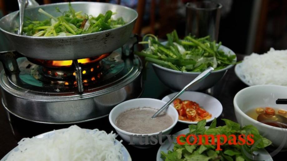 Cha Ca is a mandatory Hanoi culinary rite.
