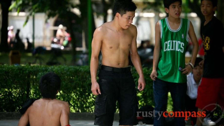 The leader of pack, Lenin Park, Hanoi