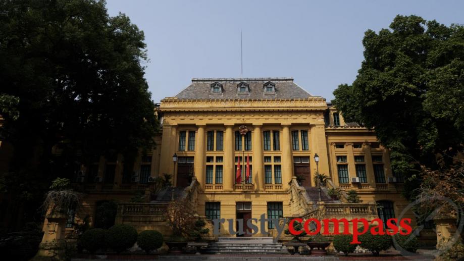 Hanoi Hilton was logically located right by the main courthouse....