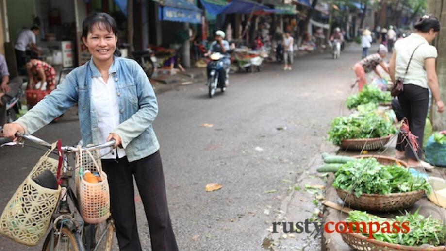 This woman insisted I photograph her. I duly did.