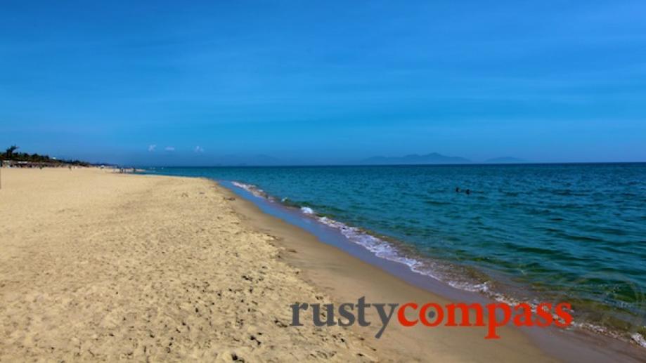 Cua Dai beach is closer to town and has plenty...