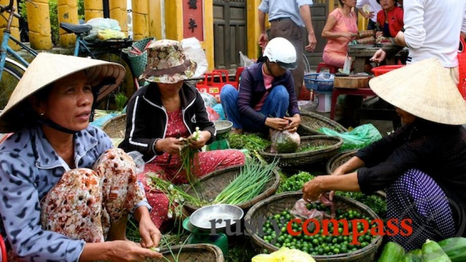 Hoi An market.