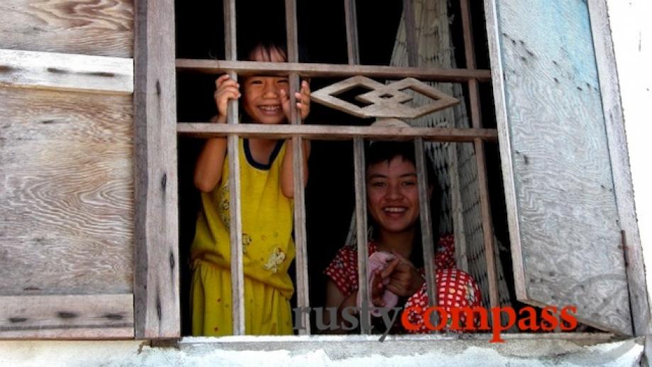 Kids in the village on Cham Island off Hoi An.