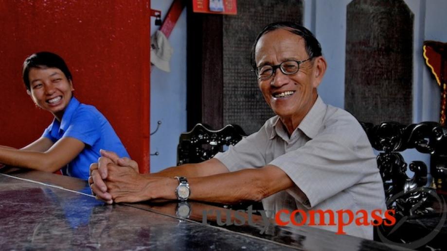 A Cantonese Vietnamese gent at the Cantonese Assembly Hall in...