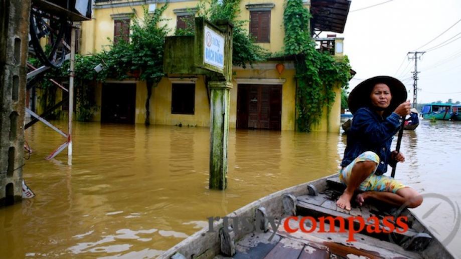 Flooding brings fresh opportunities to the boat men and women...