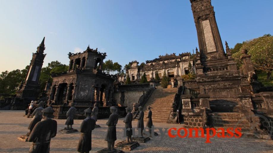 Khai Dinh's Tomb - the last Nguyen Dynasty tomb is...