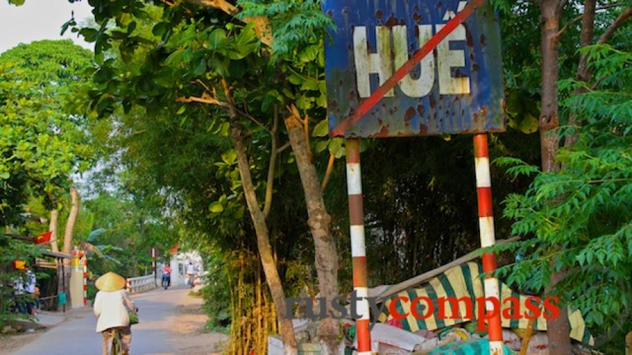 Hue city limits - en route to Thanh Toan covered...