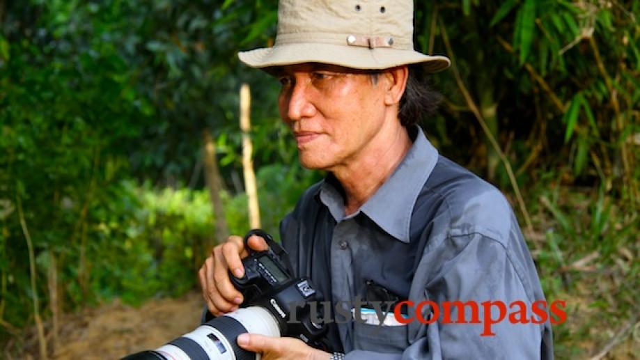 Mr Cu, Hue's resident photographer and owner of Mandarin Cafe.