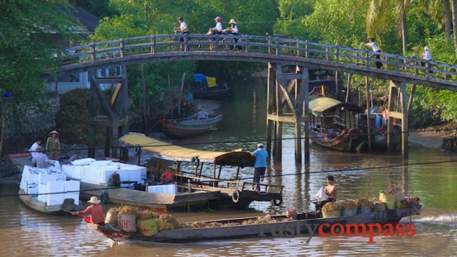 Delta canals are magical and make such a pleasant change...