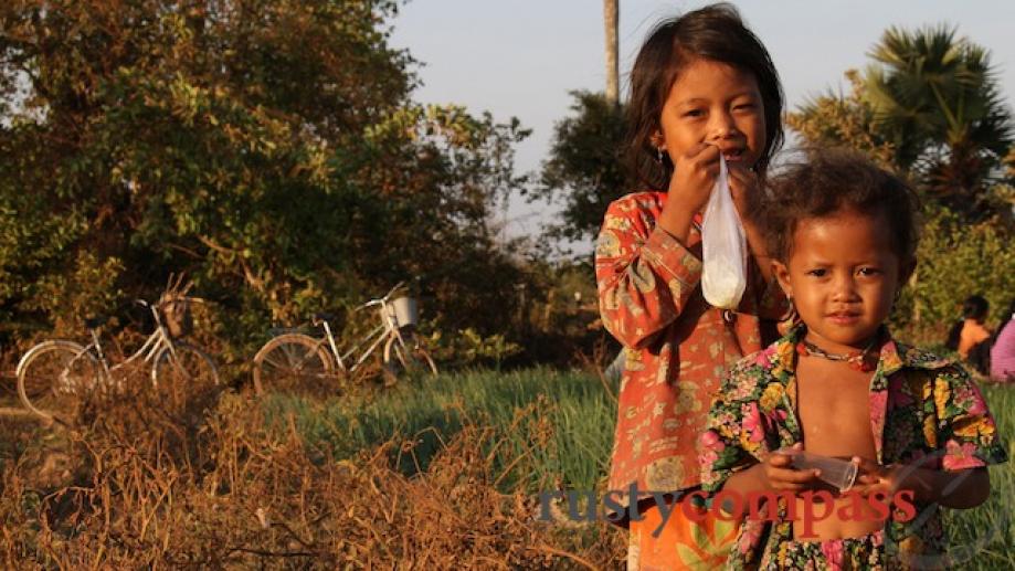 Country cycling around Kampot