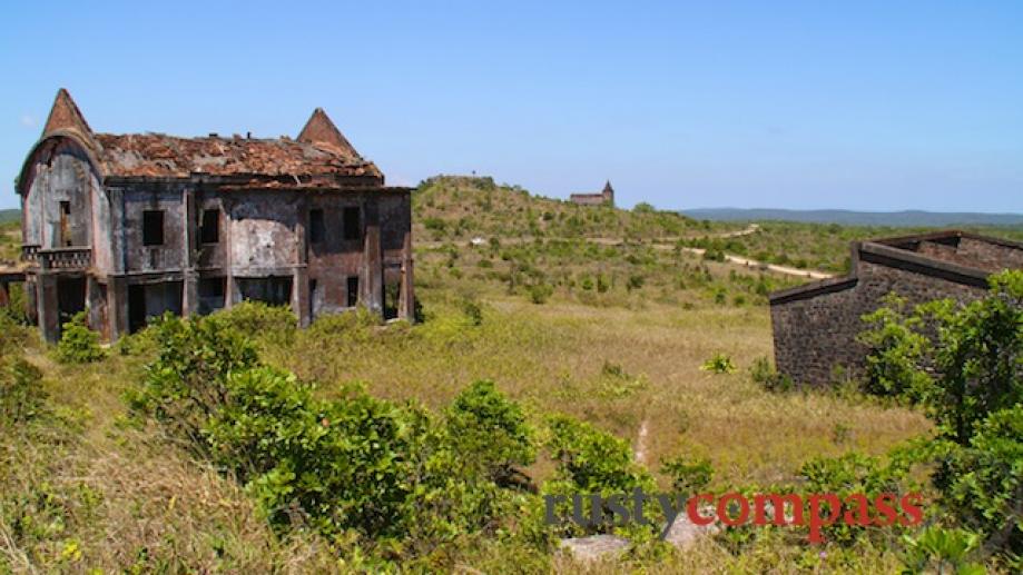 The ruins of Mount Bokor 