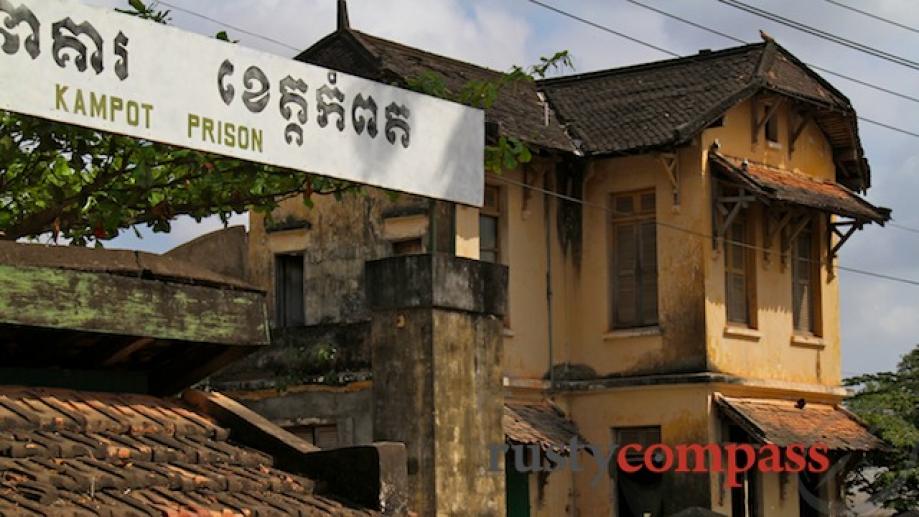 Kampot's French era prison. It's still in use.