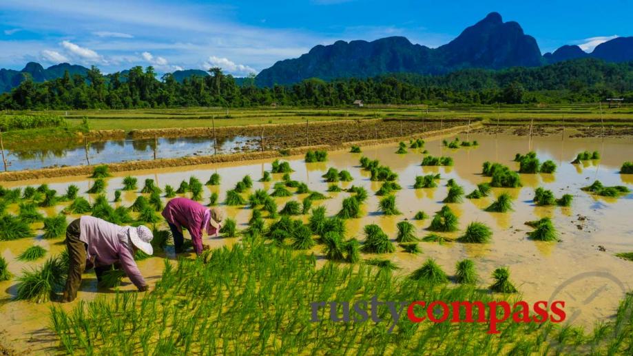 Once a backpacker town, Vang Vieng has mellowed. The party...