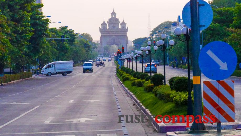 Patuxai Victory Monument, Vientiane, Laos