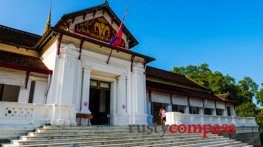 The French influenced Royal Palace, 1904, Luang Prabang - now...