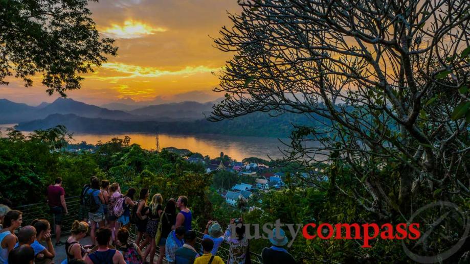 Mount Phou Si sunset, Luang Prabang