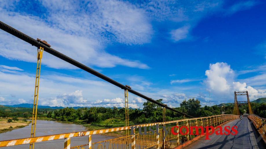 Bridge across the Dakbla River, Kontum