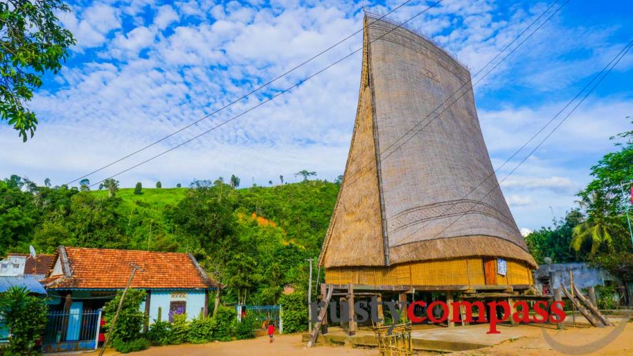 Nha Rong communal house in the Ba Na village of...