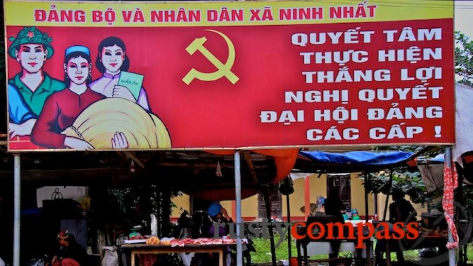 Party propaganda Ninh Binh