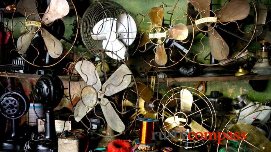 The old fan shop - Old Quarter Hanoi.