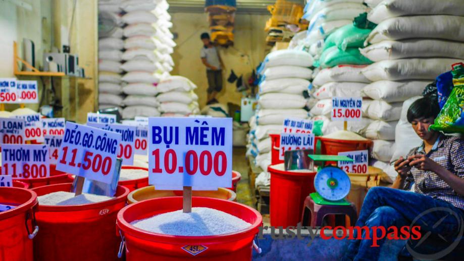 Rice stall - Binh Thanh District
