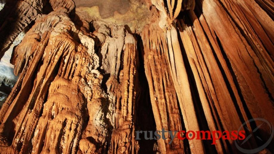 Tien Son Cave sits about 200metres above Phong Nha. Be...