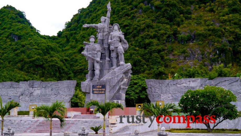 Ho Chi Minh Trail memorial, at Son Trach, Phong Nha