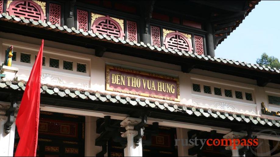 Directly opposite the History Museum is the Hung Kings’ Temple....