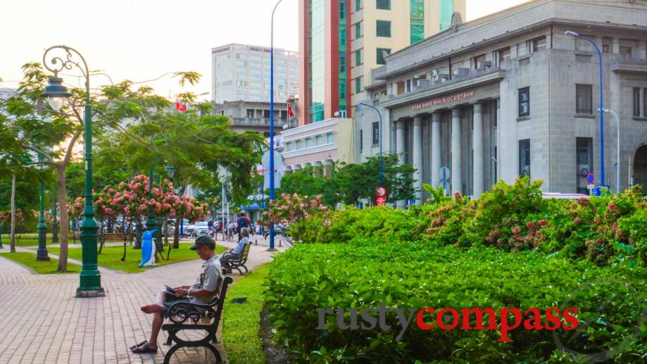 The old banking district, Saigon