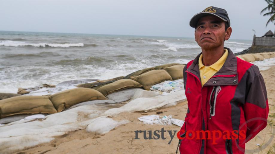 Cua Dai Beach Hoi An: erosion heads further north