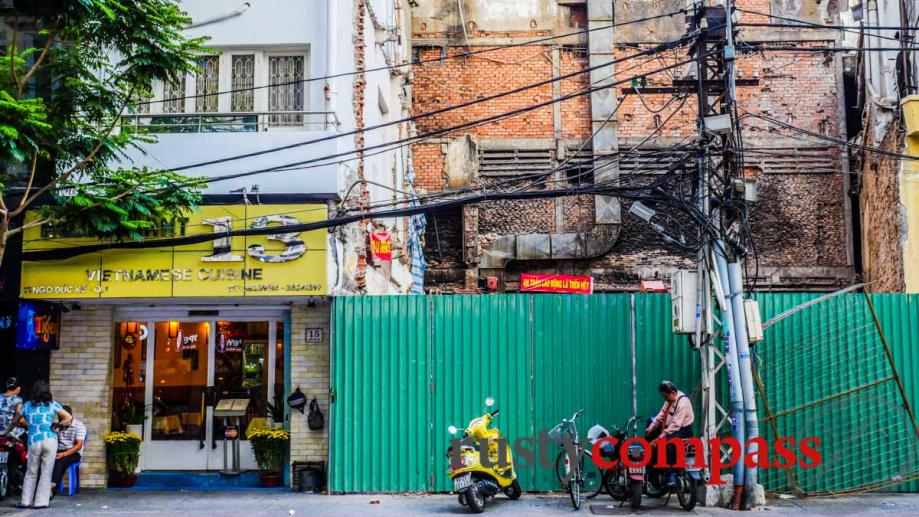 The demolition of Number 19 Ngo Duc Ke St, Saigon